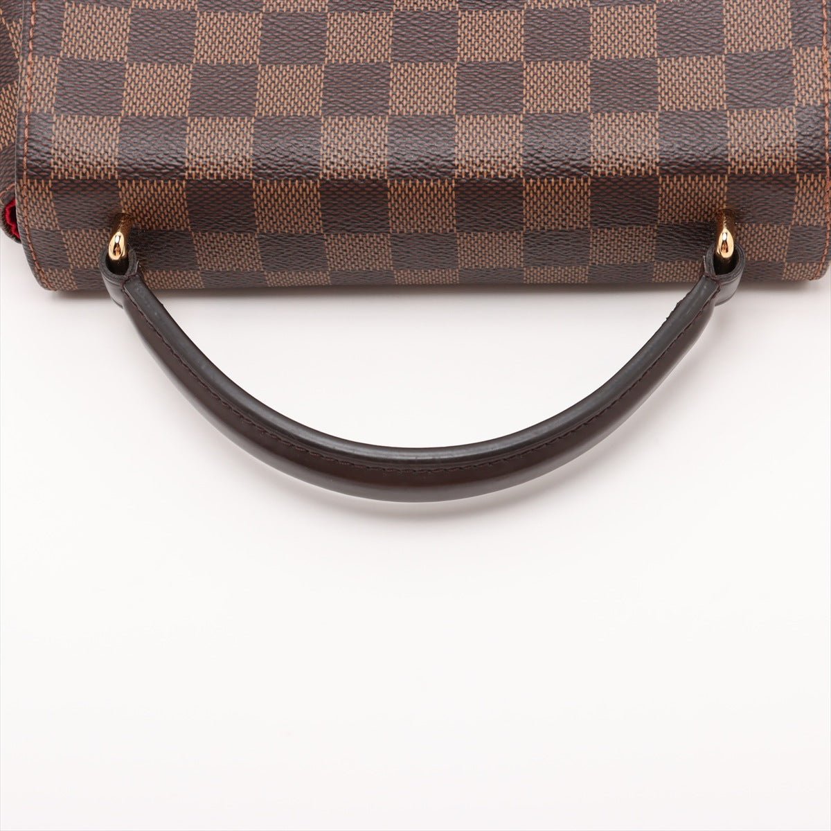 Second hand Louis Vuitton Croisette Canvas Top-handle Crossbody Damier Ebene - Tabita Bags