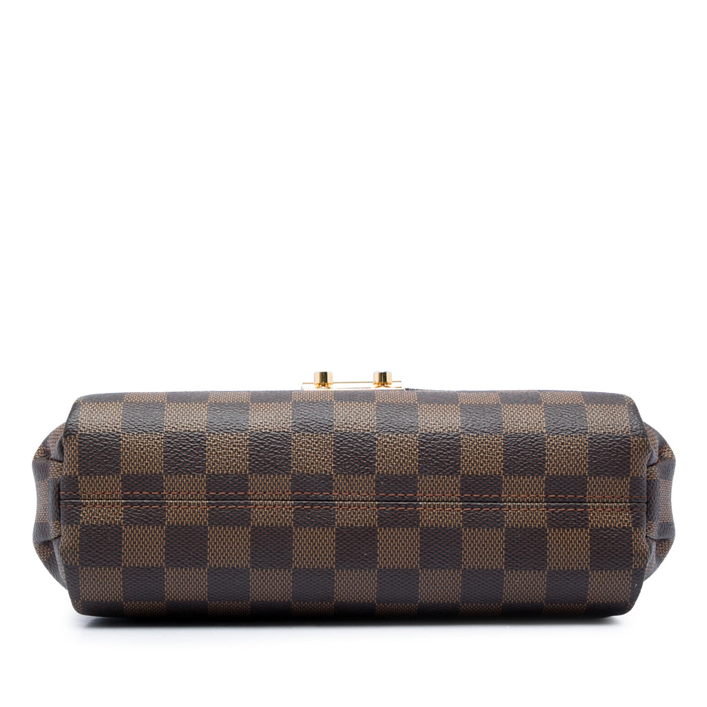Second hand Louis Vuitton Croisette Canvas Top-handle Crossbody Damier Ebene - Tabita Bags