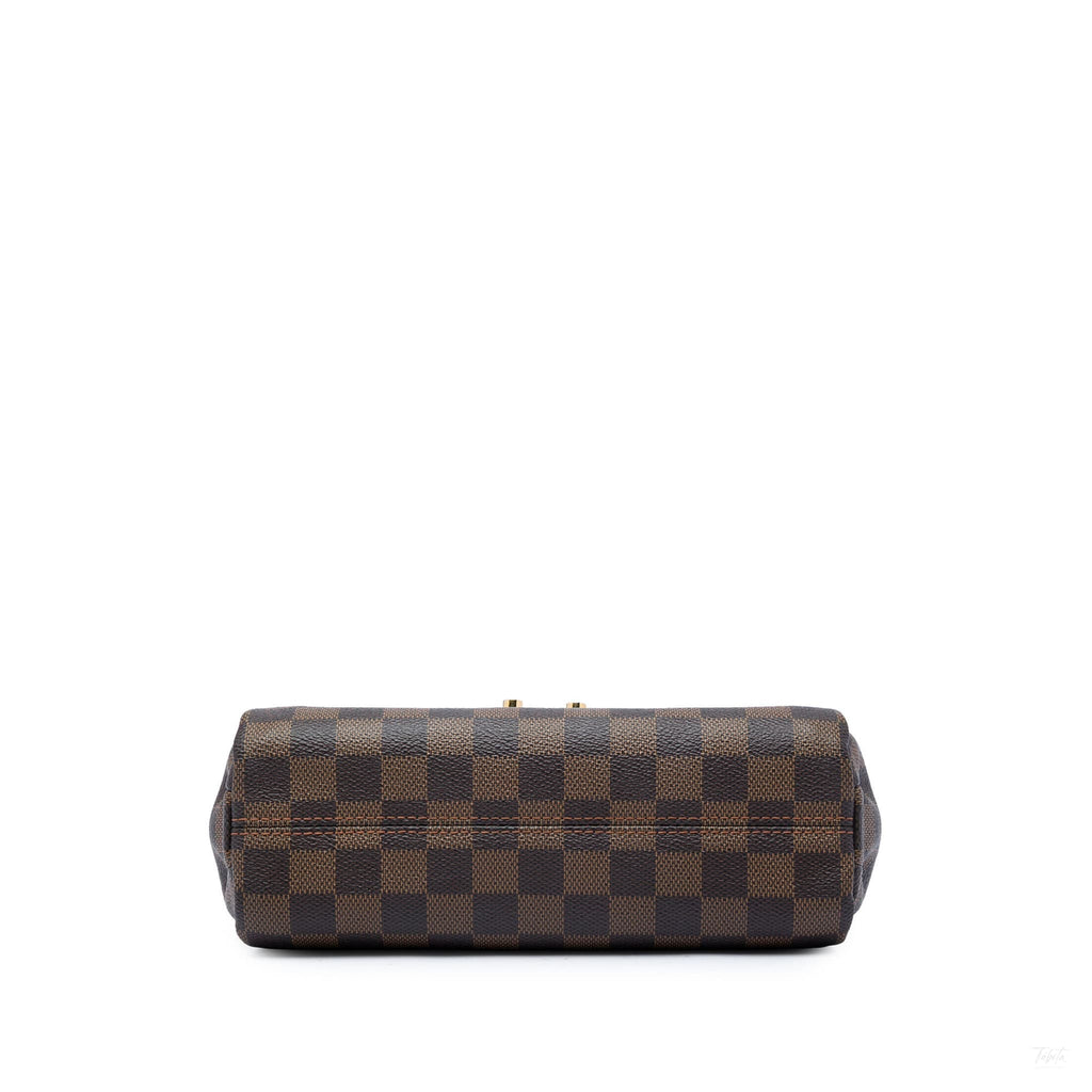 Second hand Louis Vuitton Croisette Canvas Top-handle Crossbody Damier Ebene - Tabita Bags