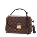 Second hand Louis Vuitton Croisette Canvas Top-handle Crossbody Damier Ebene - Tabita Bags