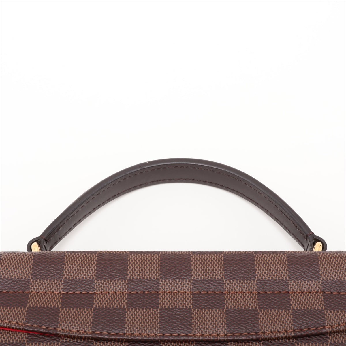 Second hand Louis Vuitton Croisette Canvas Top-handle Crossbody Damier Ebene - Tabita Bags