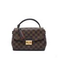 Second hand Louis Vuitton Croisette Canvas Top-handle Crossbody Damier Ebene - Tabita Bags