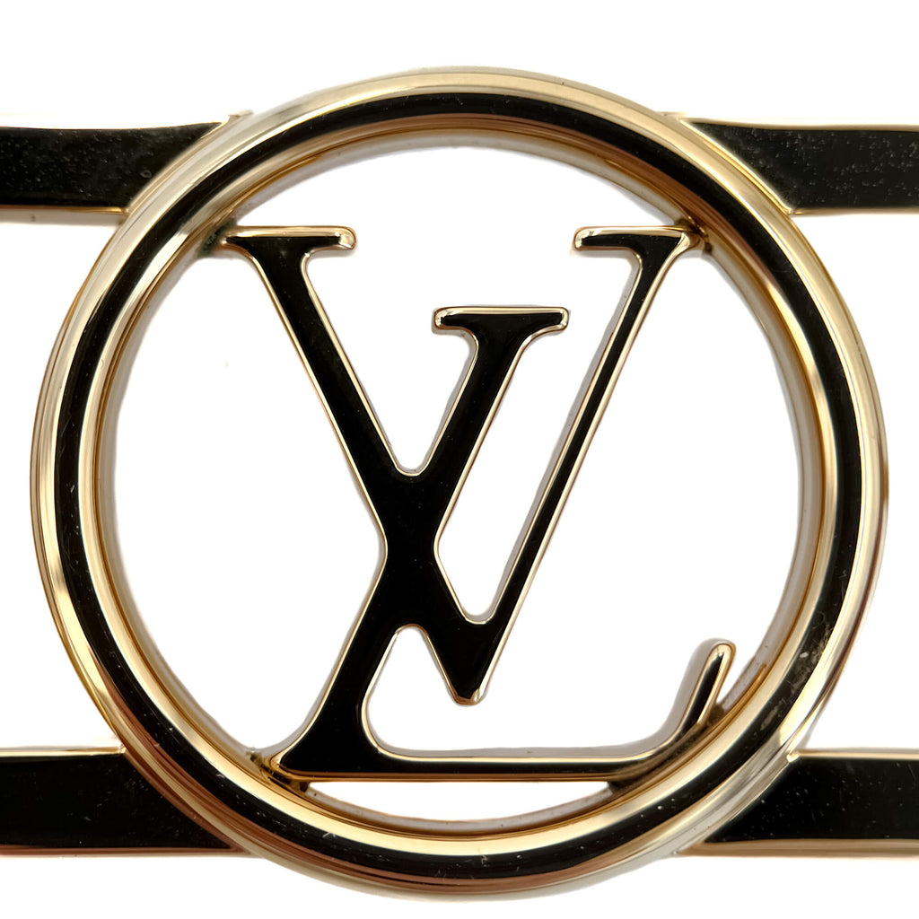 Second hand Louis Vuitton Dauphine Reversible Canvas Medium Belt 90/36 Monogram - Tabita Bags
