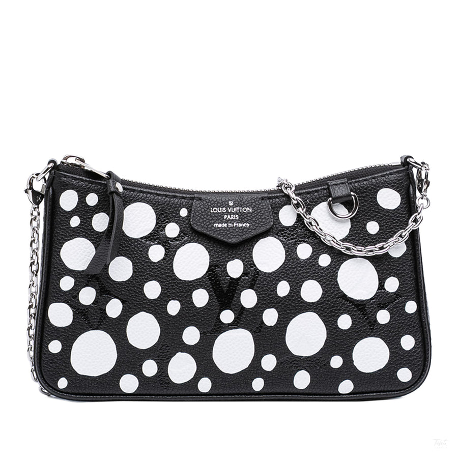 Second hand Louis Vuitton Easy Pouch On Strap Epi Leather Crossbody Giant Empreinte Yayoi Kusama Infinity Dots - Tabita Bags