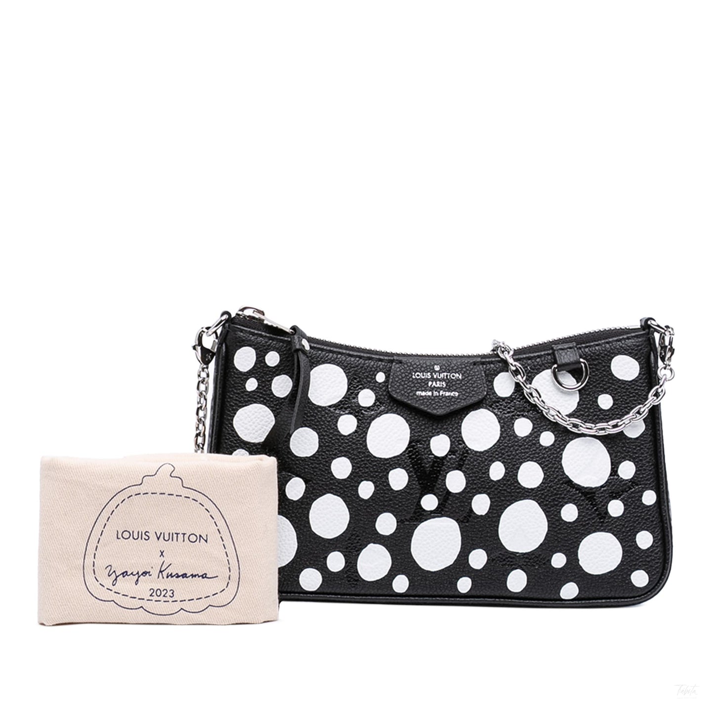 Second hand Louis Vuitton Easy Pouch On Strap Epi Leather Crossbody Giant Empreinte Yayoi Kusama Infinity Dots - Tabita Bags