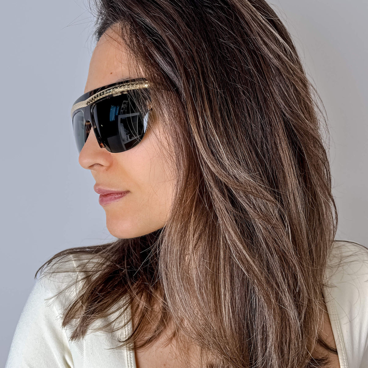 Second hand Louis Vuitton Easy Reader Acetate Sunglasses Monogram - Tabita Bags