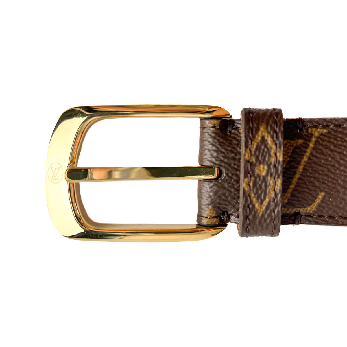 Second hand Louis Vuitton Ellipse Canvas Medium Belt Monogram - Tabita Bags