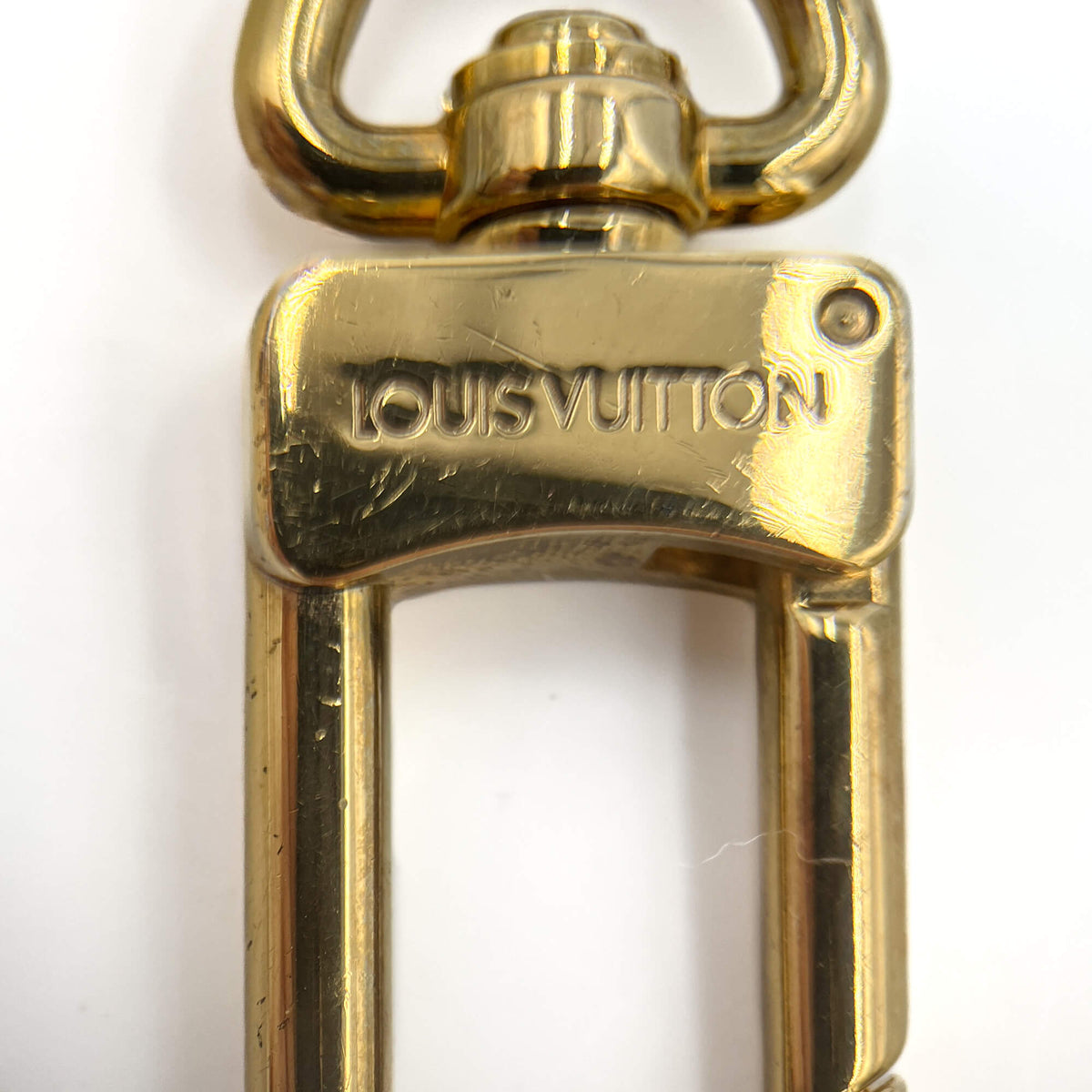 Second hand Louis Vuitton Emanel Iconic Speedy Brass Charm Multicolor - Tabita Bags