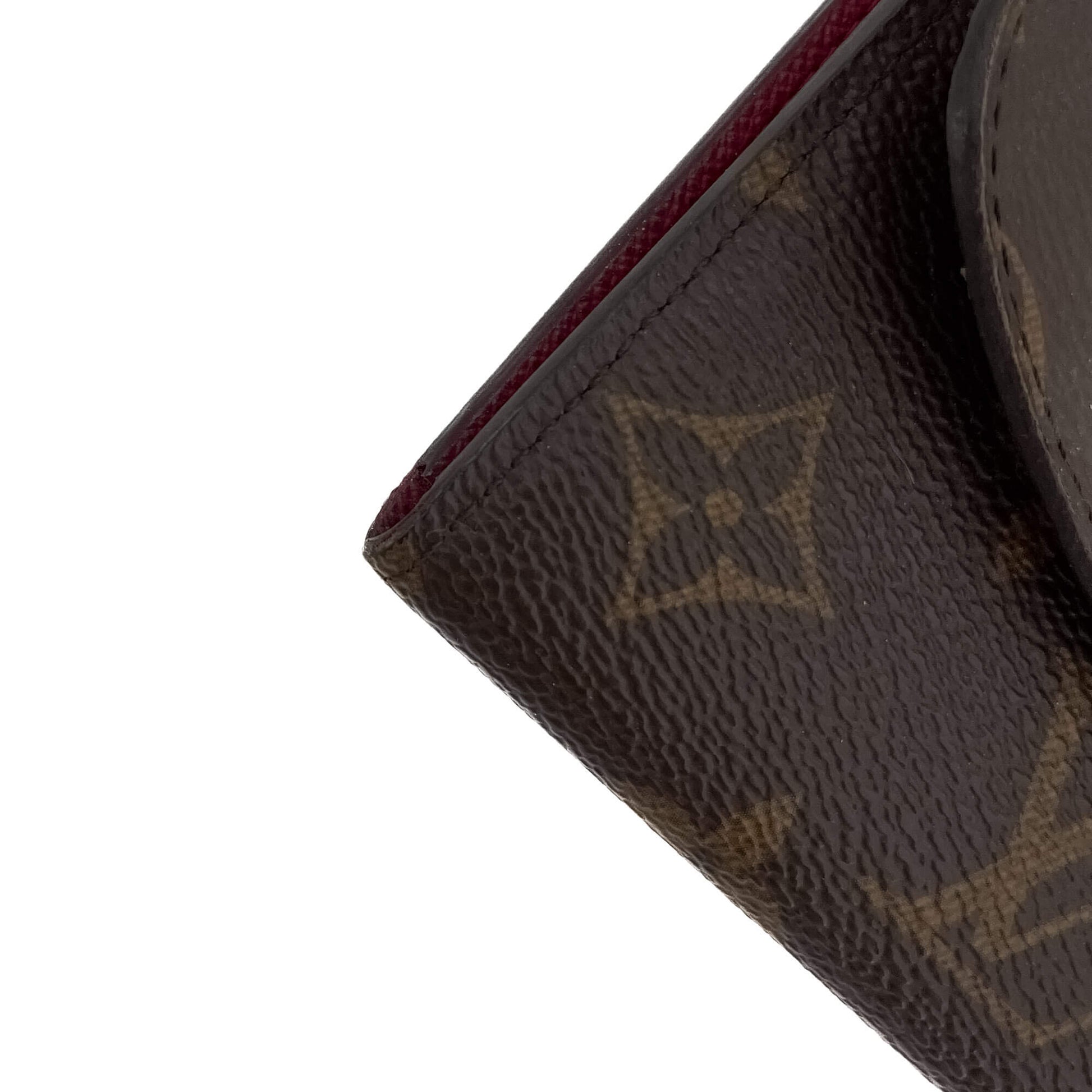 Second hand Louis Vuitton Emilie Long Canvas Envelope Wallet Monogram - Tabita Bags