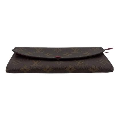 Second hand Louis Vuitton Emilie Long Canvas Envelope Wallet Monogram - Tabita Bags