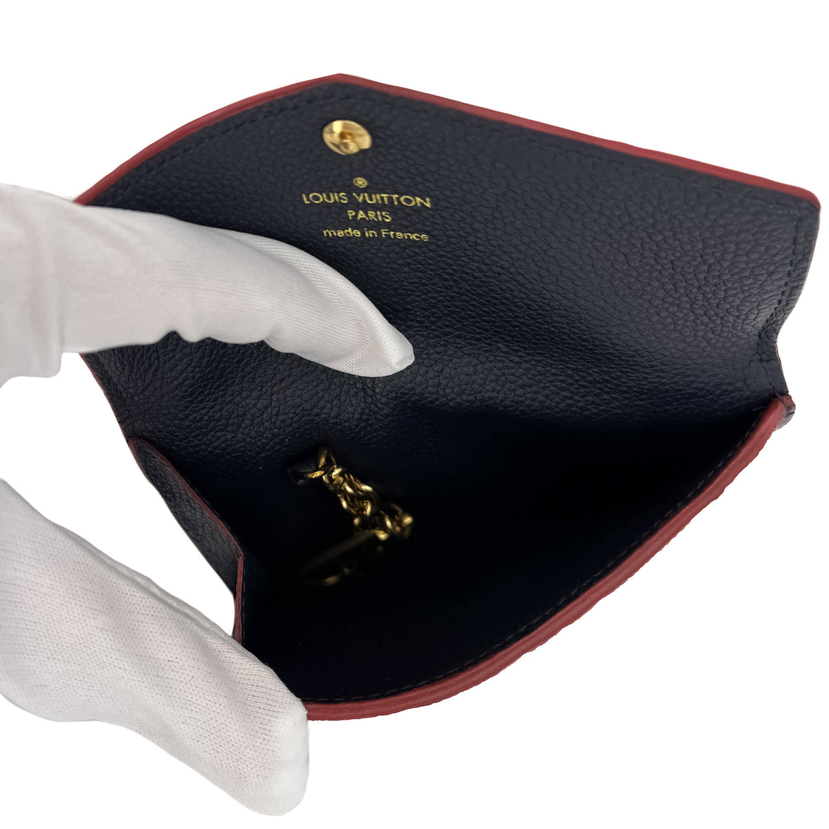 Second hand Louis Vuitton Envelope Leather Empreinte Coin Purse Monogram Empreinte - Tabita Bags