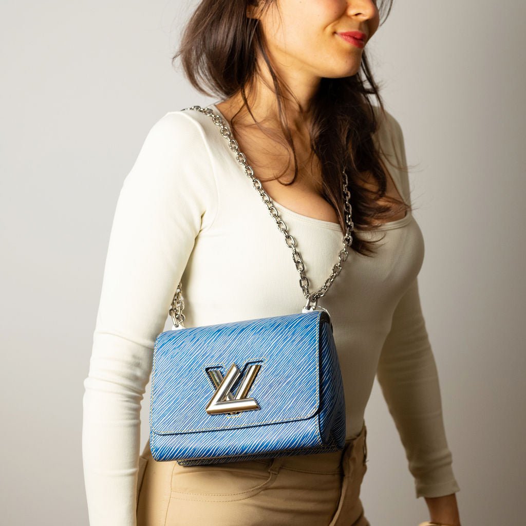 Second hand Louis Vuitton Epi Twist PM Epi Denim - Tabita Bags