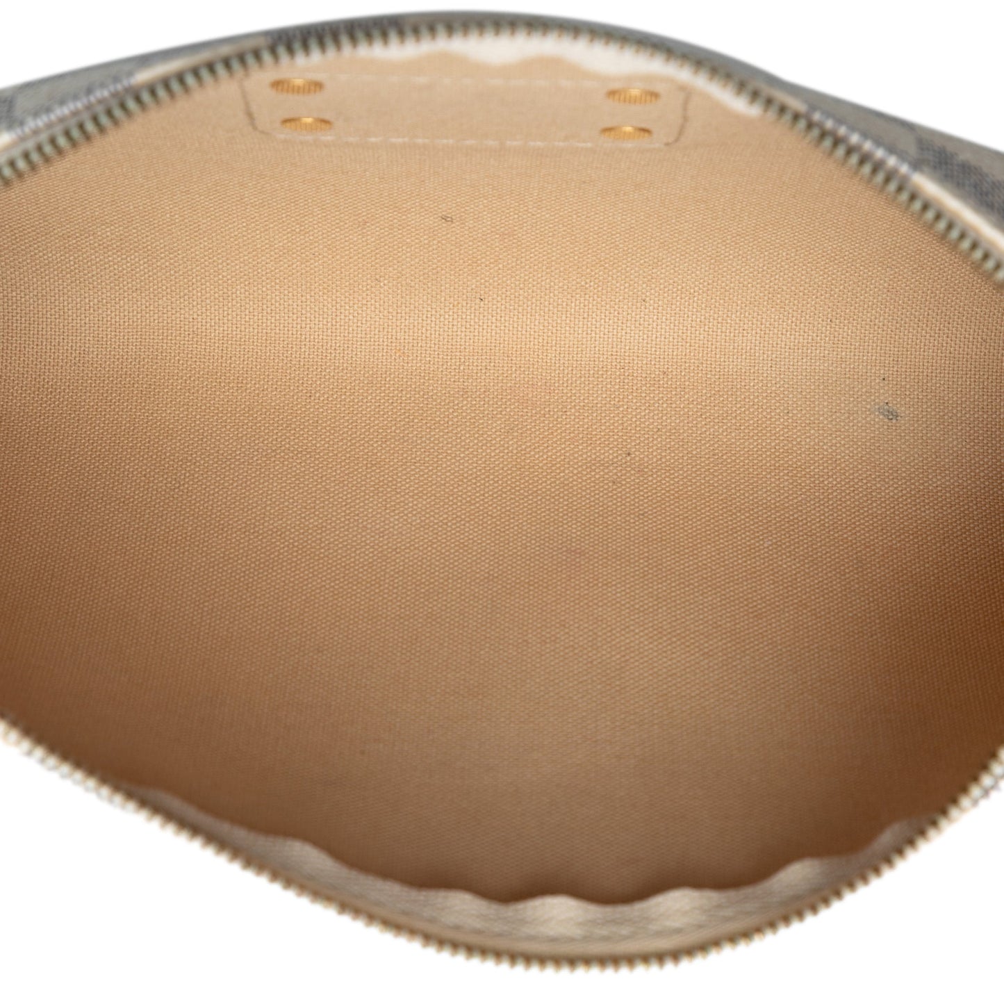 Second hand Louis Vuitton Eva Canvas Pouch Clutch Damier Azur - Tabita Bags