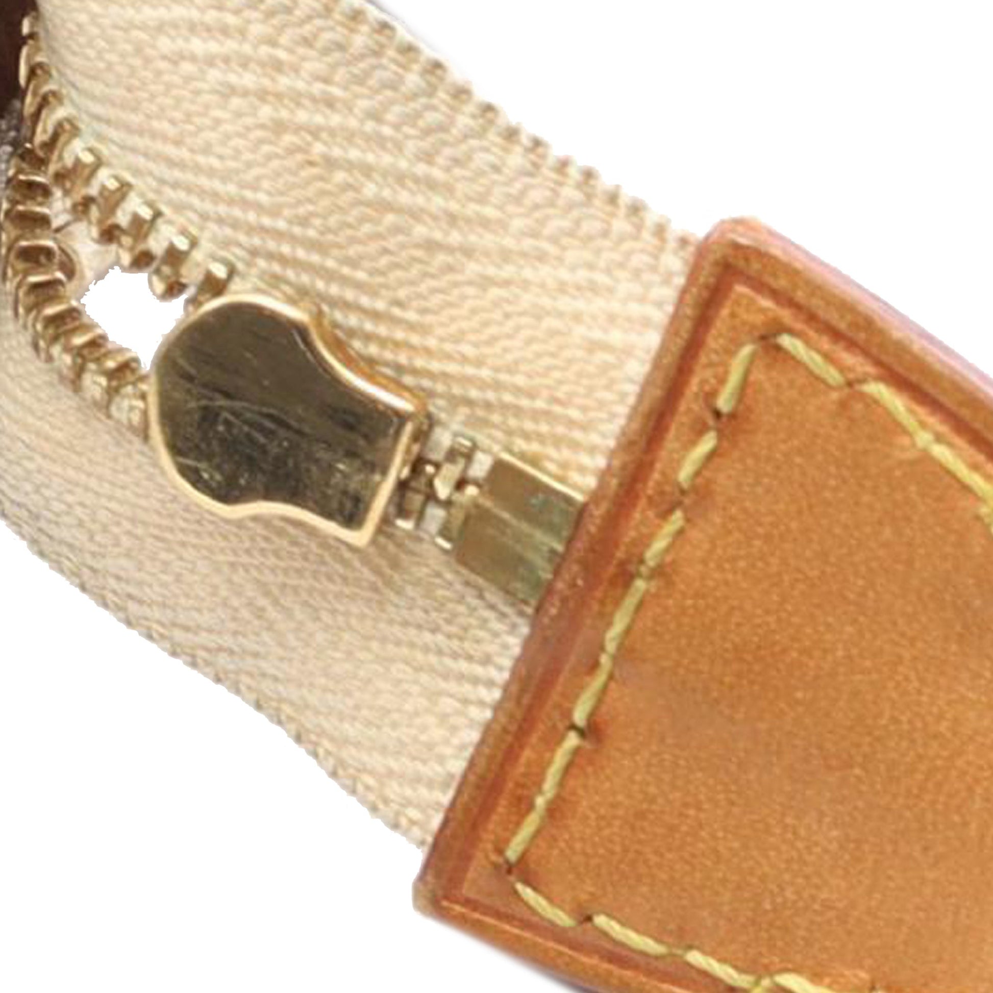 Second hand Louis Vuitton Eva Canvas Pouch Clutch Damier Azur - Tabita Bags