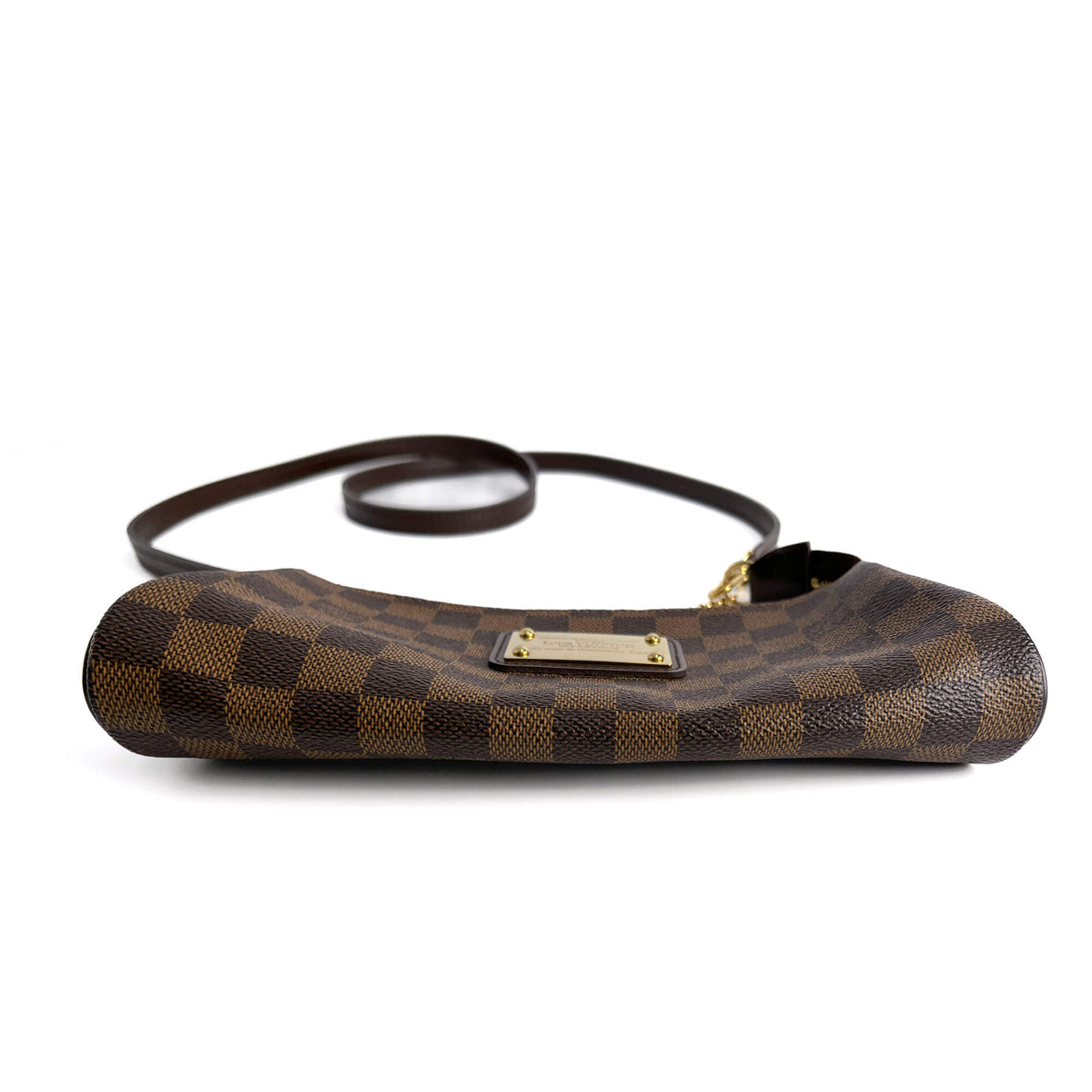 Second hand Louis Vuitton Eva Canvas Pouch Clutch Damier Ebene - Tabita Bags