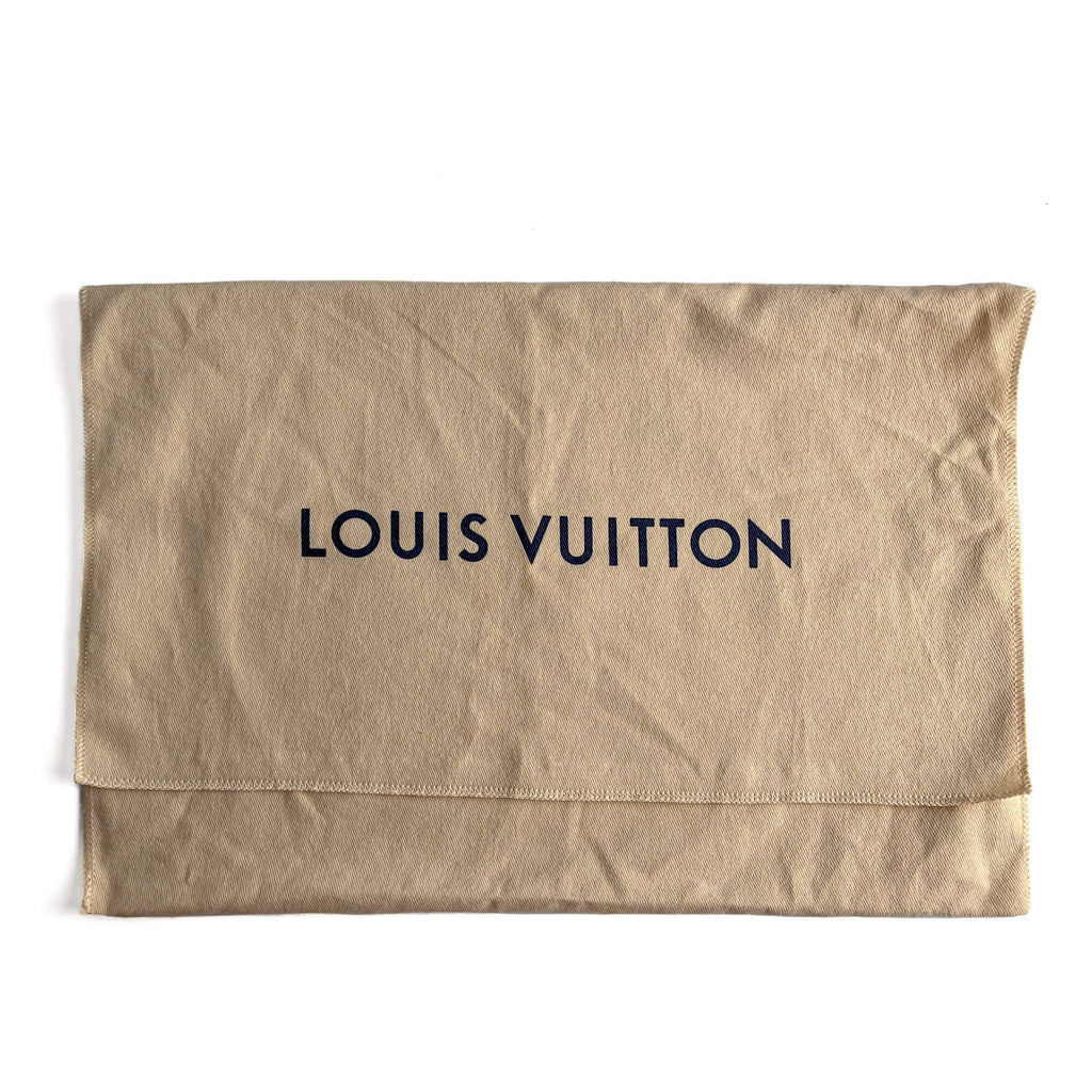 Second hand Louis Vuitton Eva Canvas Pouch Clutch Damier Ebene - Tabita Bags