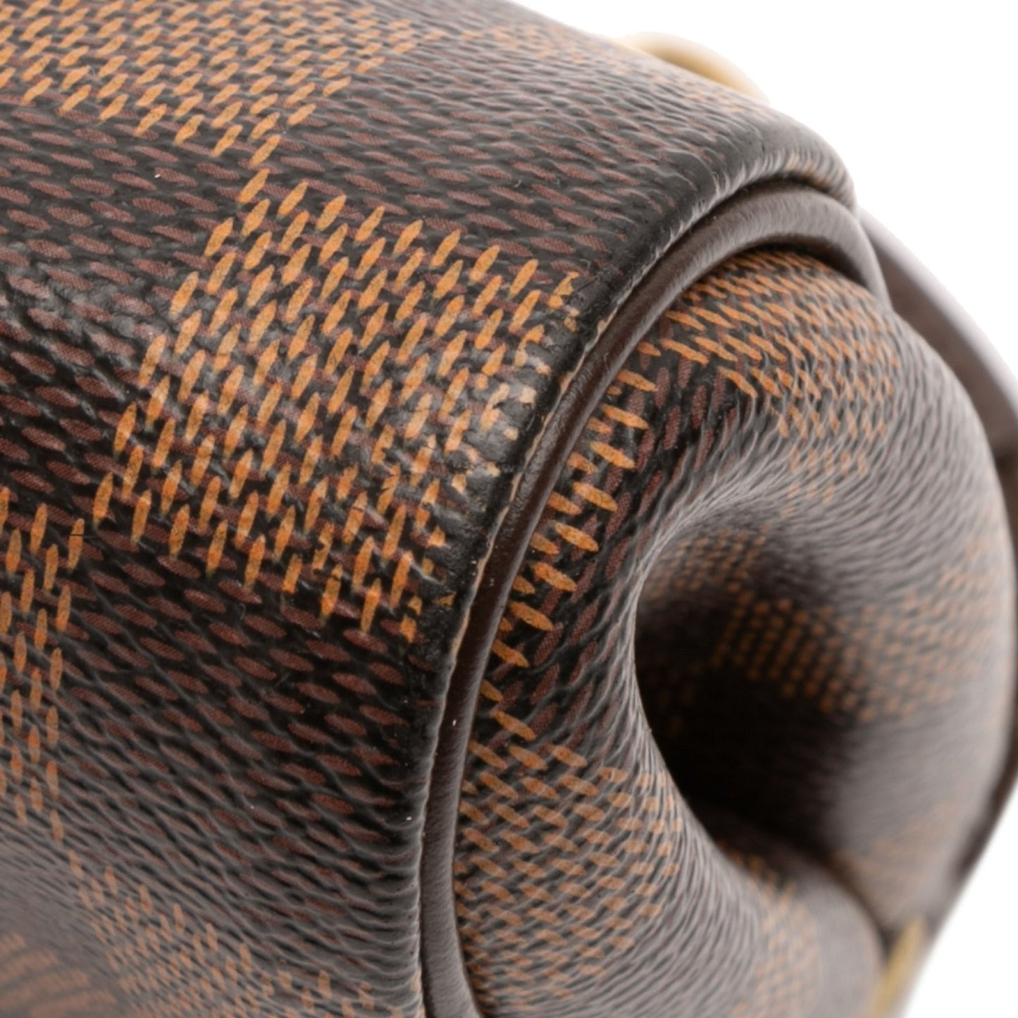 Second hand Louis Vuitton Eva Canvas Pouch Clutch Damier Ebene - Tabita Bags