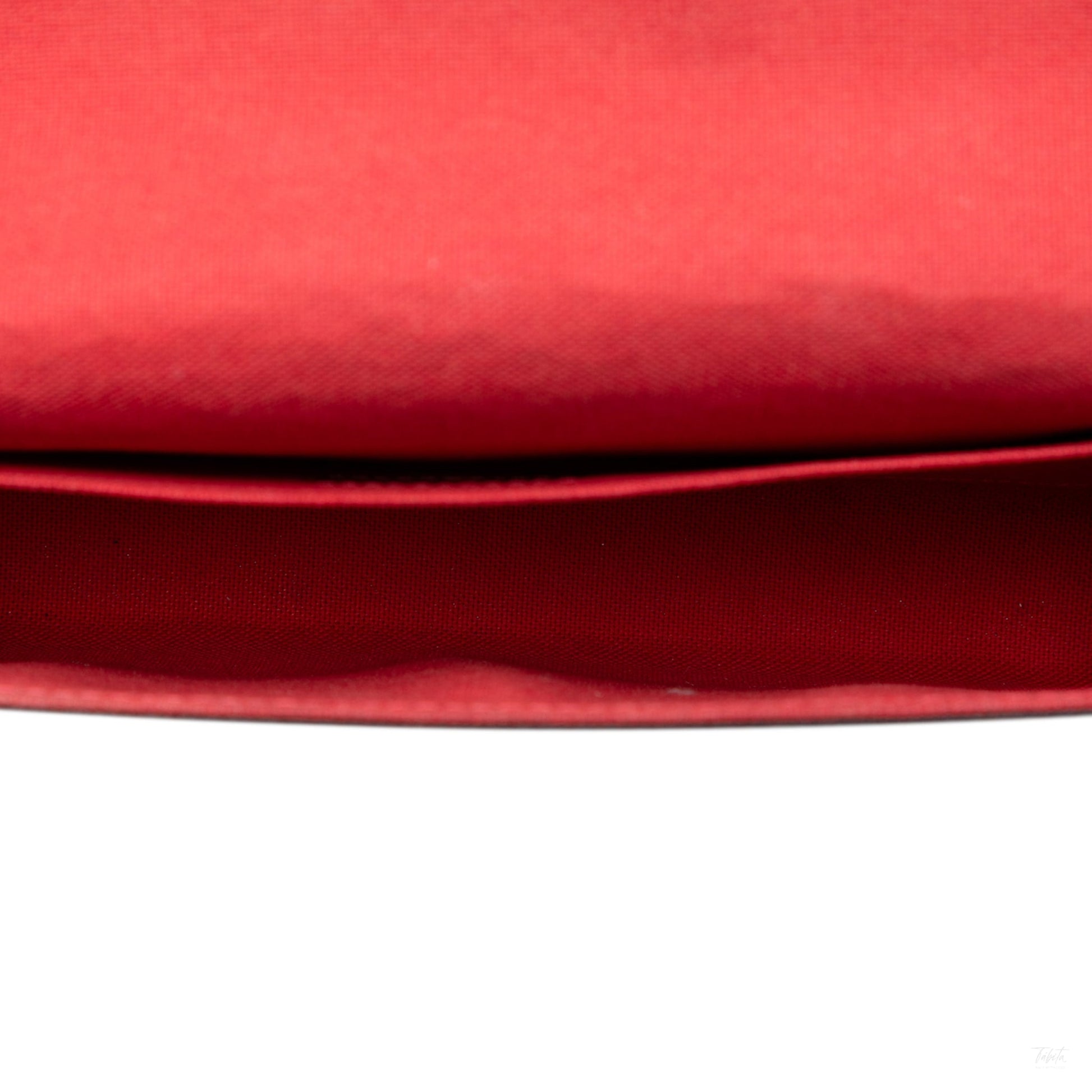 Second hand Louis Vuitton Felicie Canvas Pouch Clutch Brown - Tabita Bags