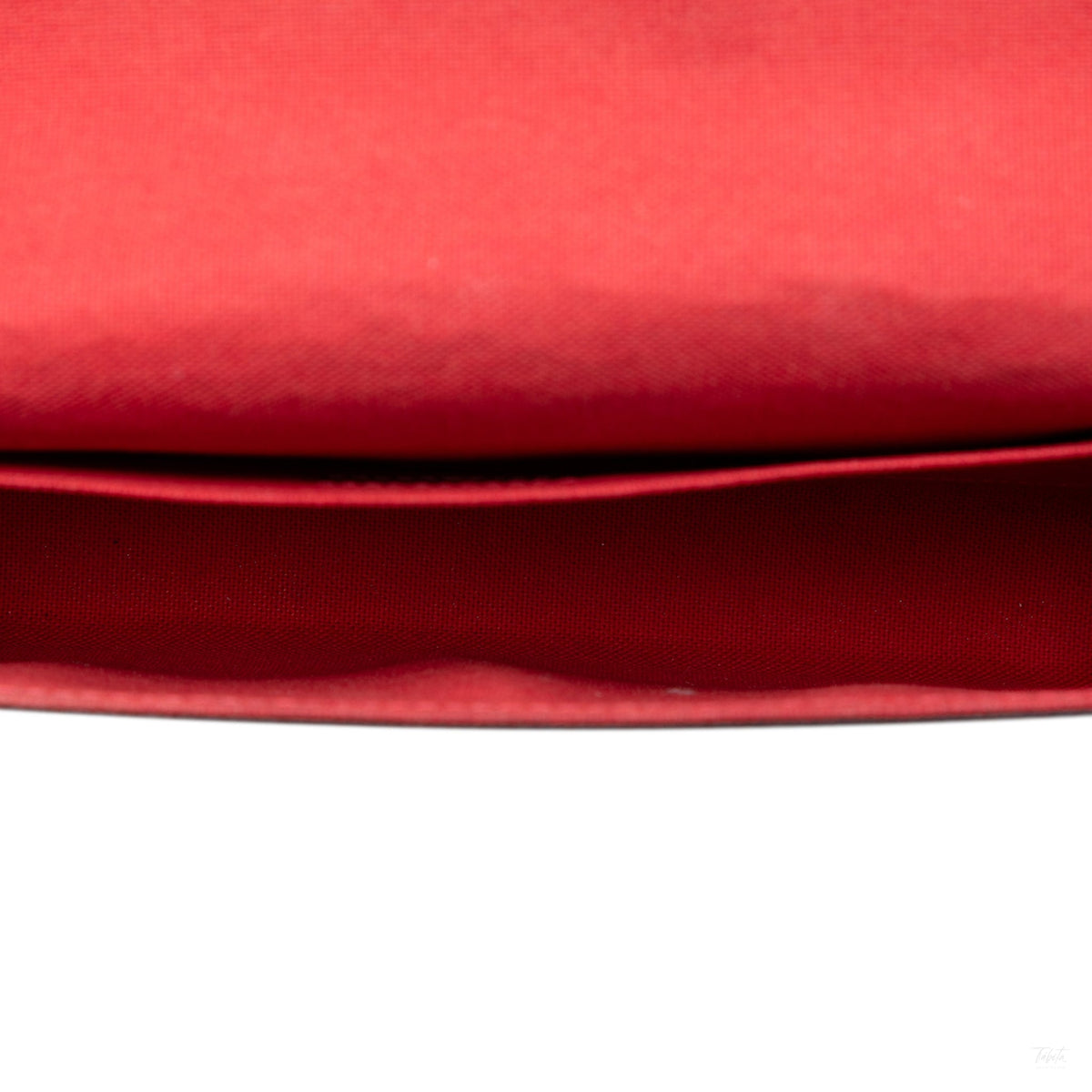 Second hand Louis Vuitton Felicie Canvas Pouch Clutch Brown - Tabita Bags