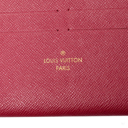 Second hand Louis Vuitton Felicie Canvas Pouch Clutch Brown - Tabita Bags