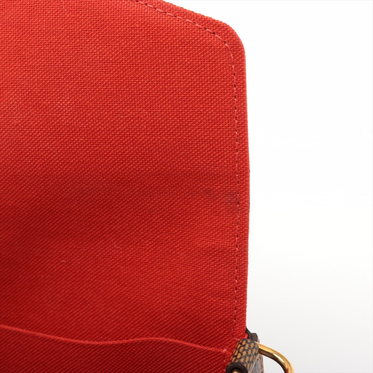 Second hand Louis Vuitton Felicie Canvas Pouch Clutch Damier Ebene - Tabita Bags
