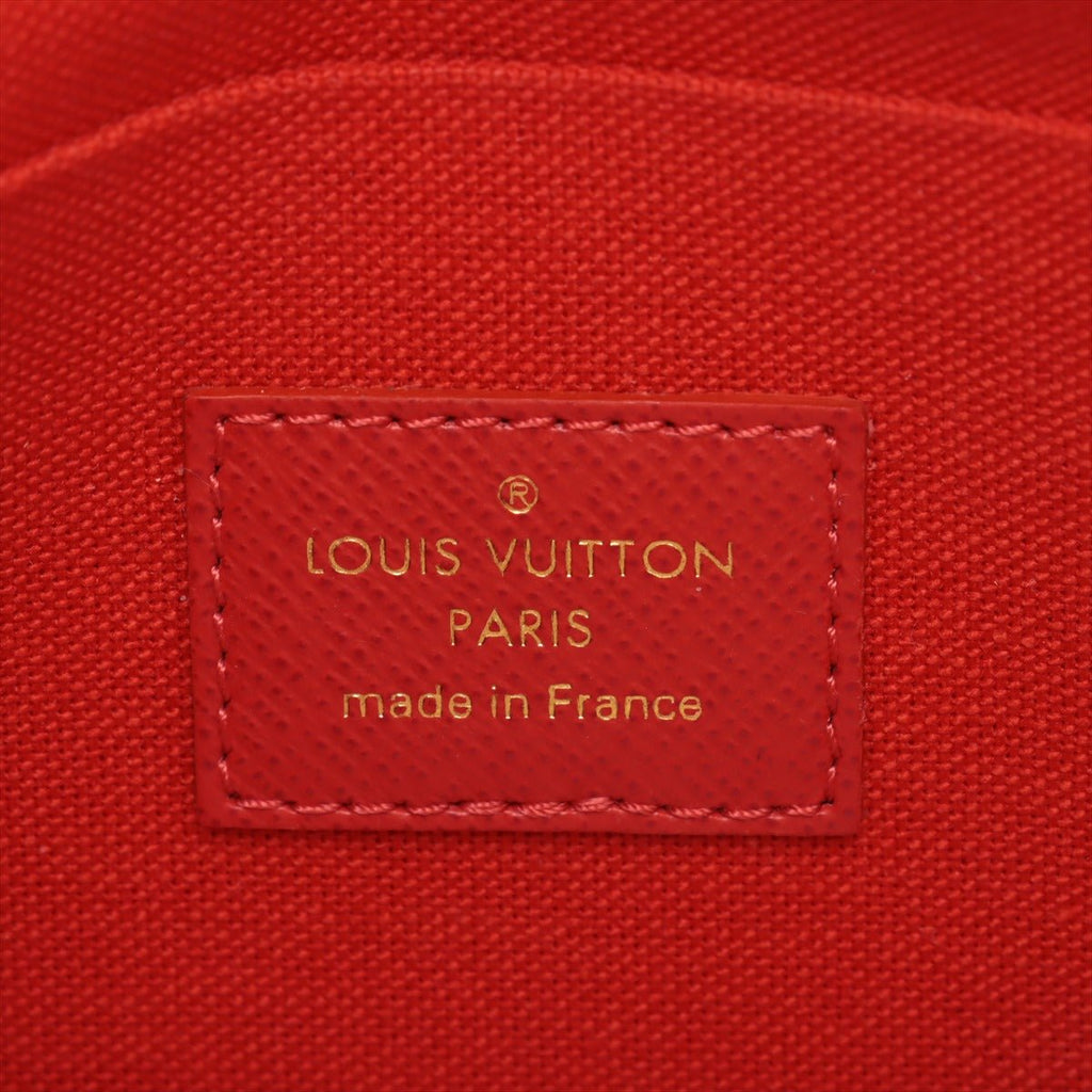 Second hand Louis Vuitton Felicie Canvas Pouch Clutch Damier Ebene - Tabita Bags