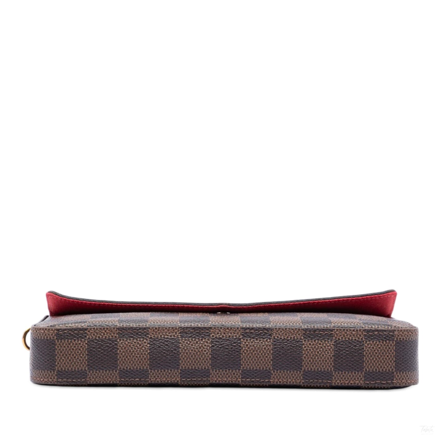 Second hand Louis Vuitton Felicie Canvas Pouch Clutch Damier Ebene - Tabita Bags