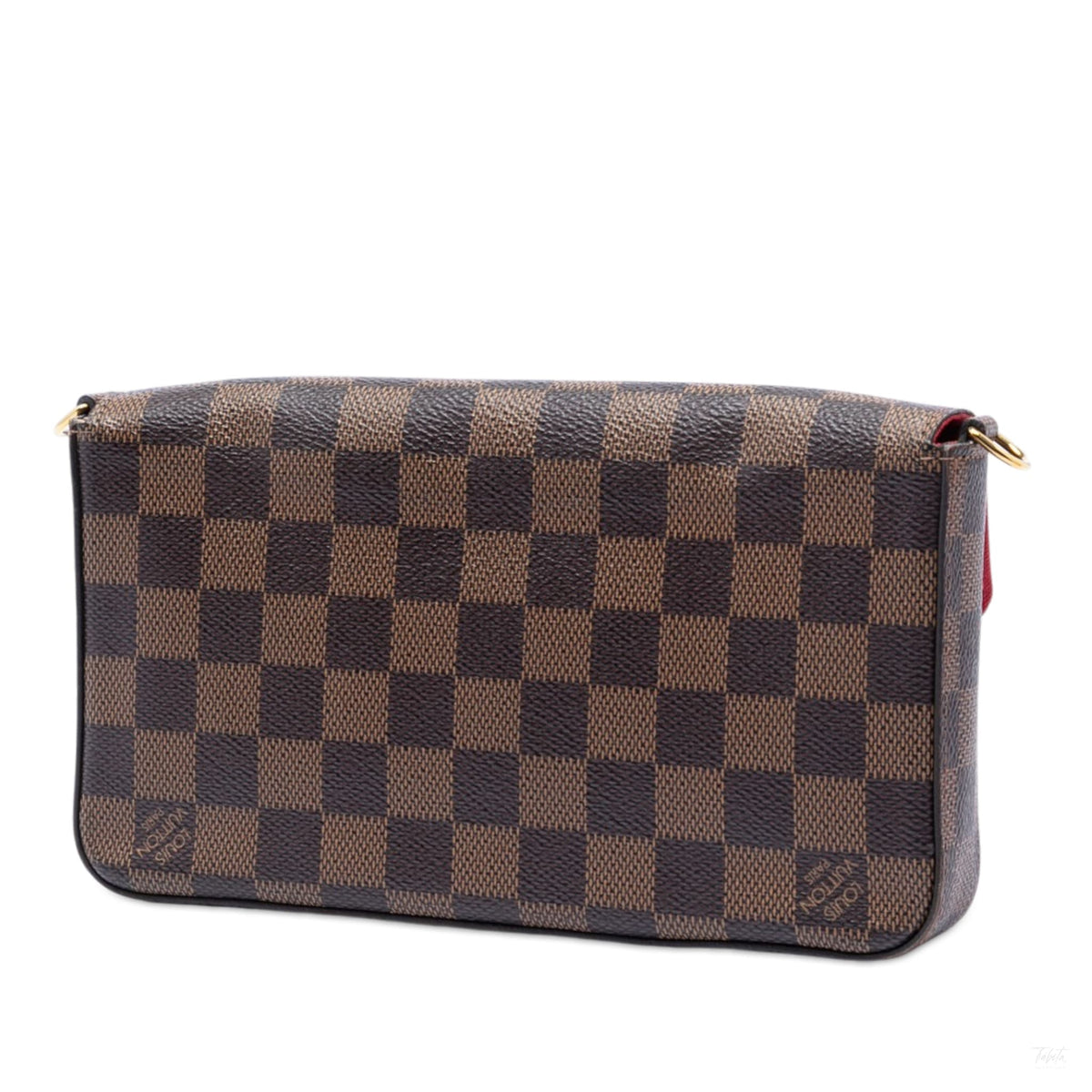 Second hand Louis Vuitton Felicie Canvas Pouch Clutch Damier Ebene - Tabita Bags