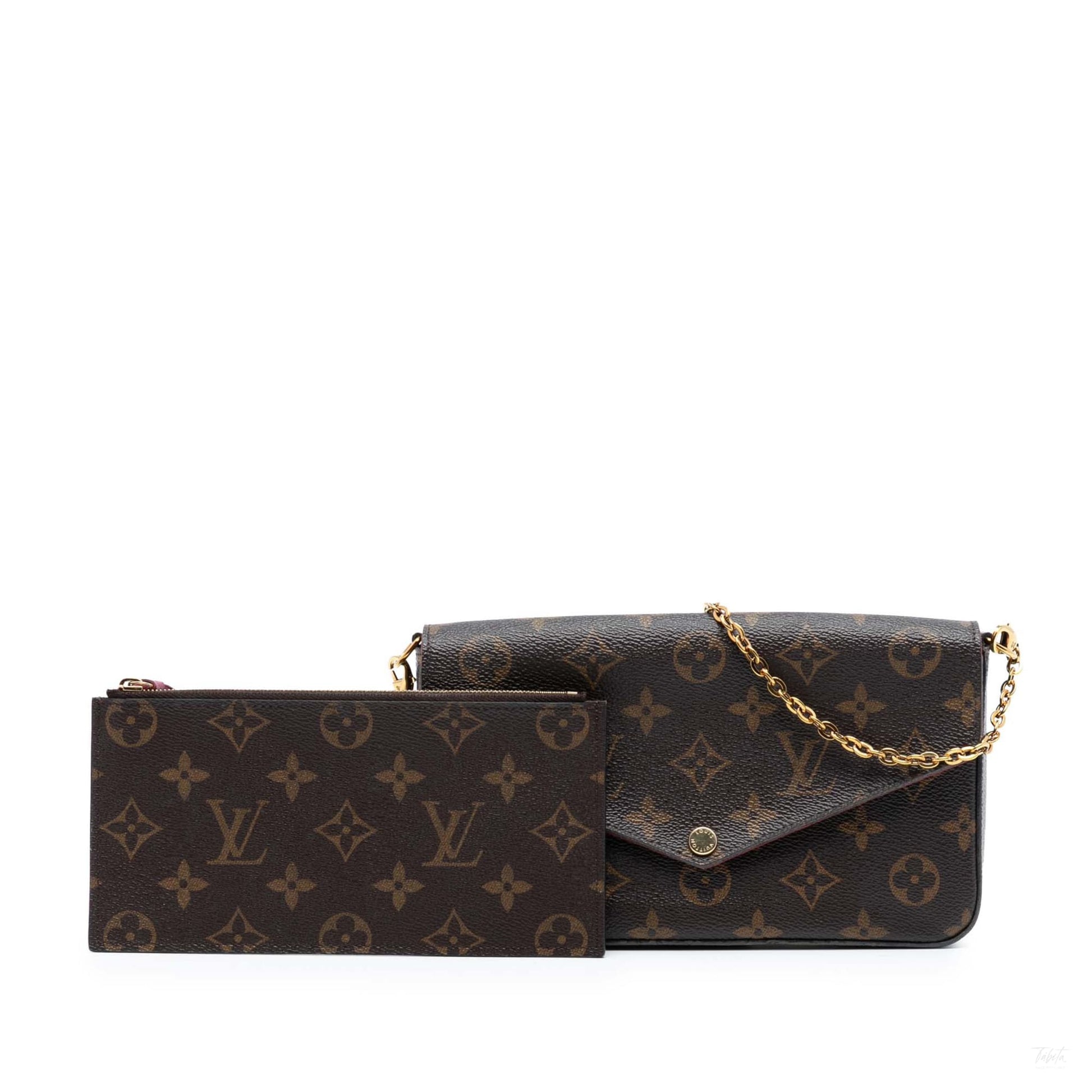 Second hand Louis Vuitton Felicie Canvas Pouch Clutch Monogram - Tabita Bags