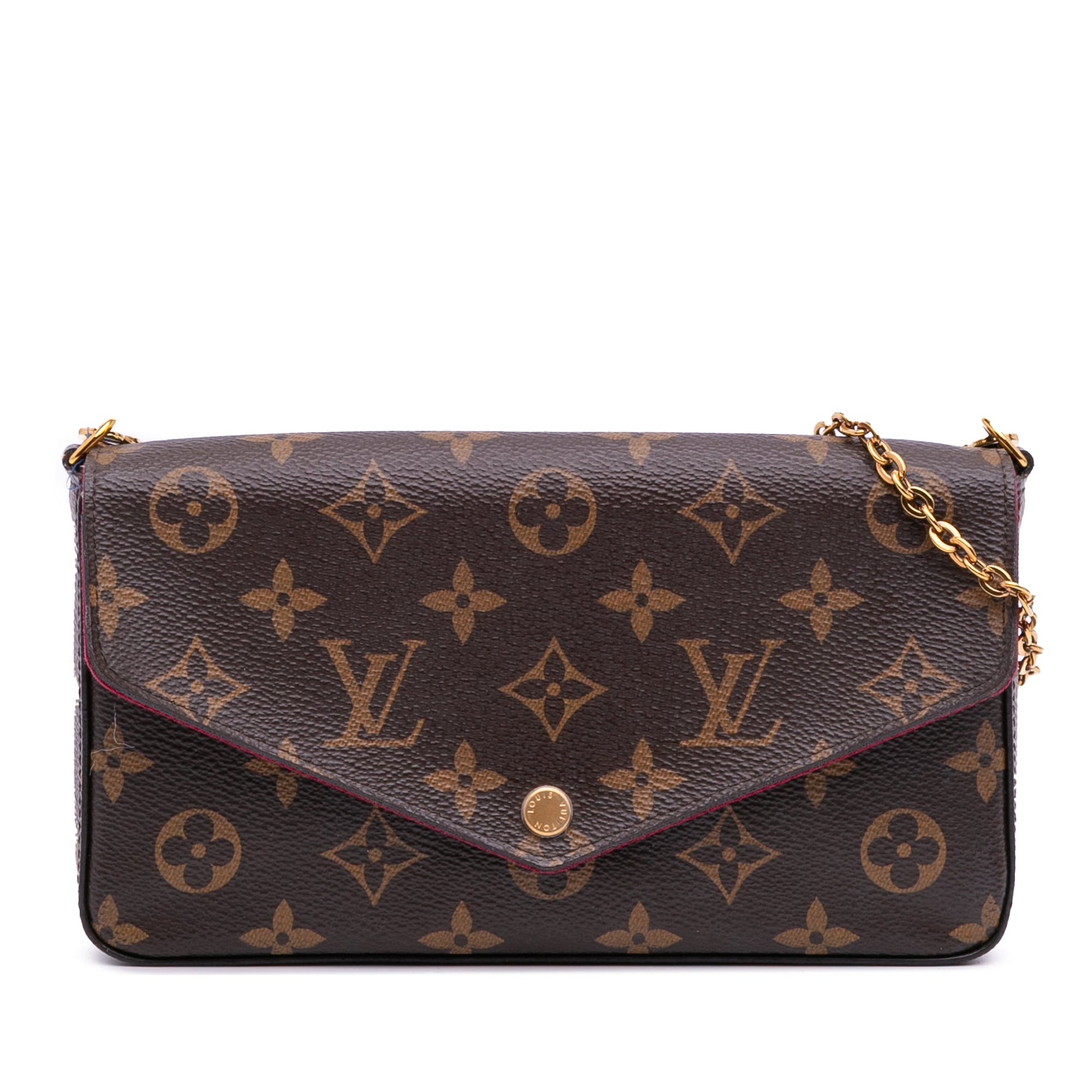 Second hand Louis Vuitton Felicie Canvas Pouch Clutch Monogram - Tabita Bags