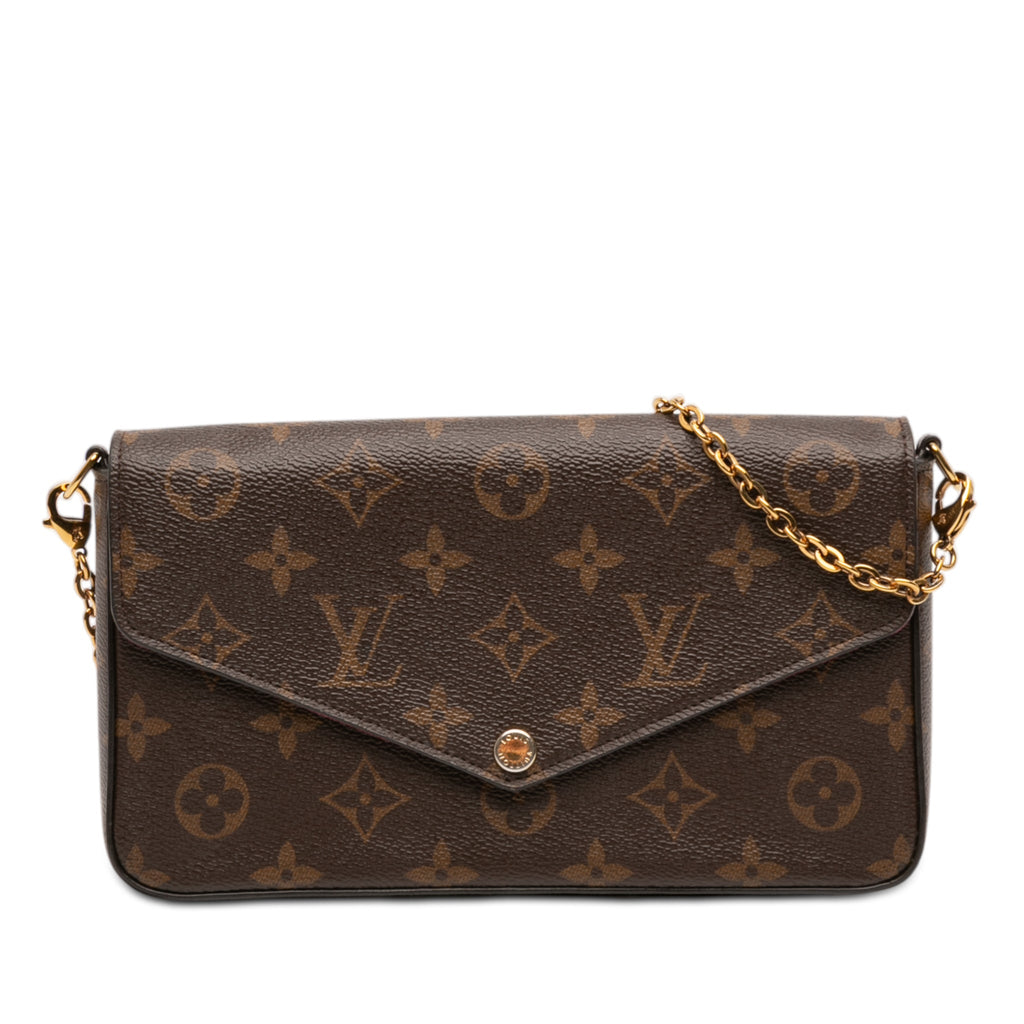 Second hand Louis Vuitton Felicie Canvas Pouch Clutch Monogram - Tabita Bags