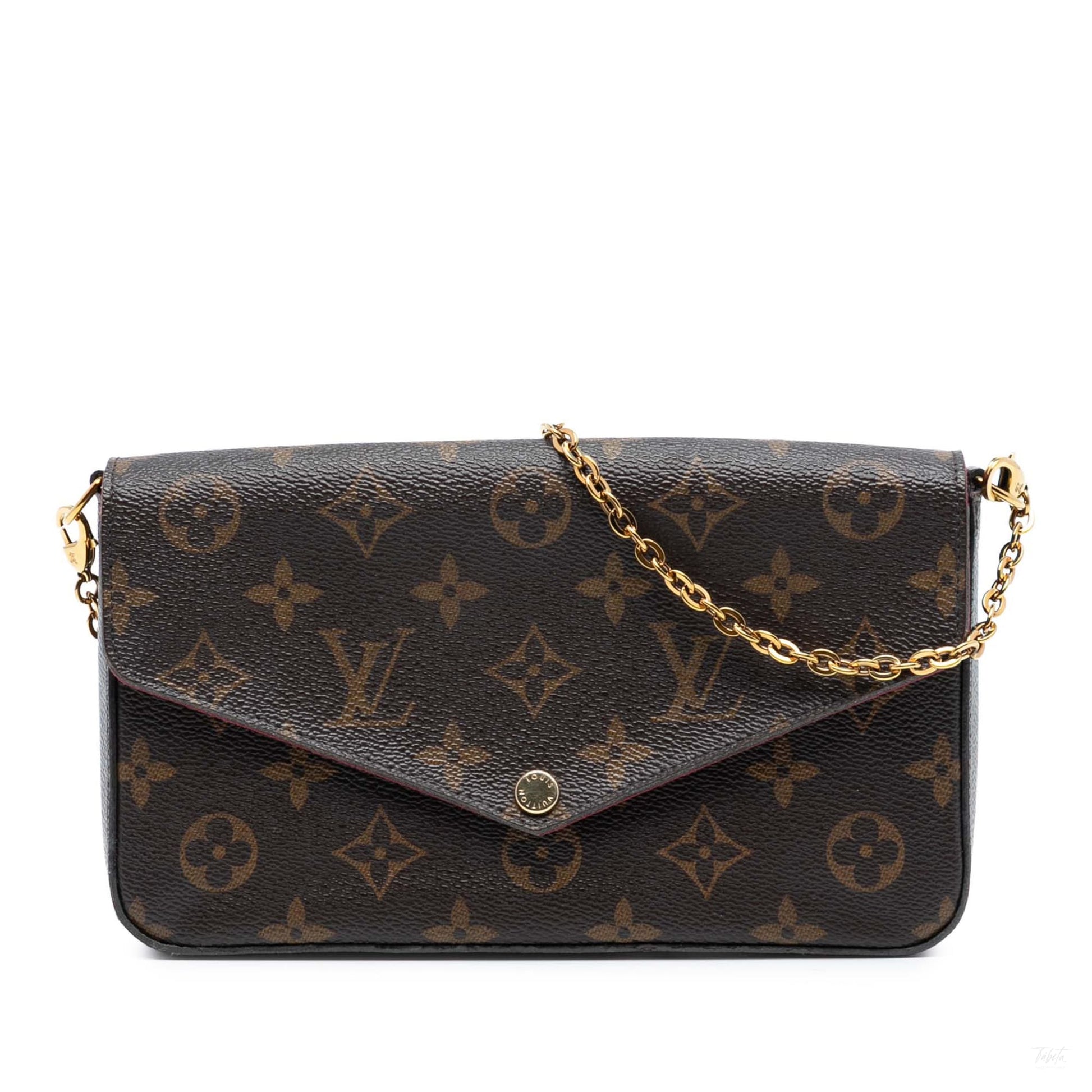 Second hand Louis Vuitton Felicie Canvas Pouch Clutch Monogram - Tabita Bags