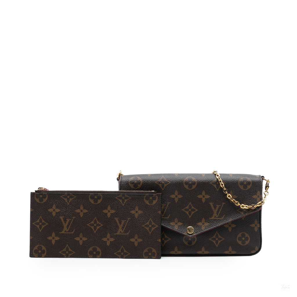 Second hand Louis Vuitton Felicie Canvas Pouch Clutch Monogram - Tabita Bags