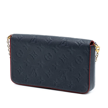 Second hand Louis Vuitton Felicie Canvas Pouch Clutch Monogram Empreinte - Tabita Bags
