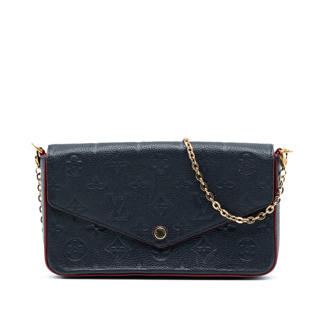 Second hand Louis Vuitton Felicie Canvas Pouch Clutch Monogram Empreinte - Tabita Bags