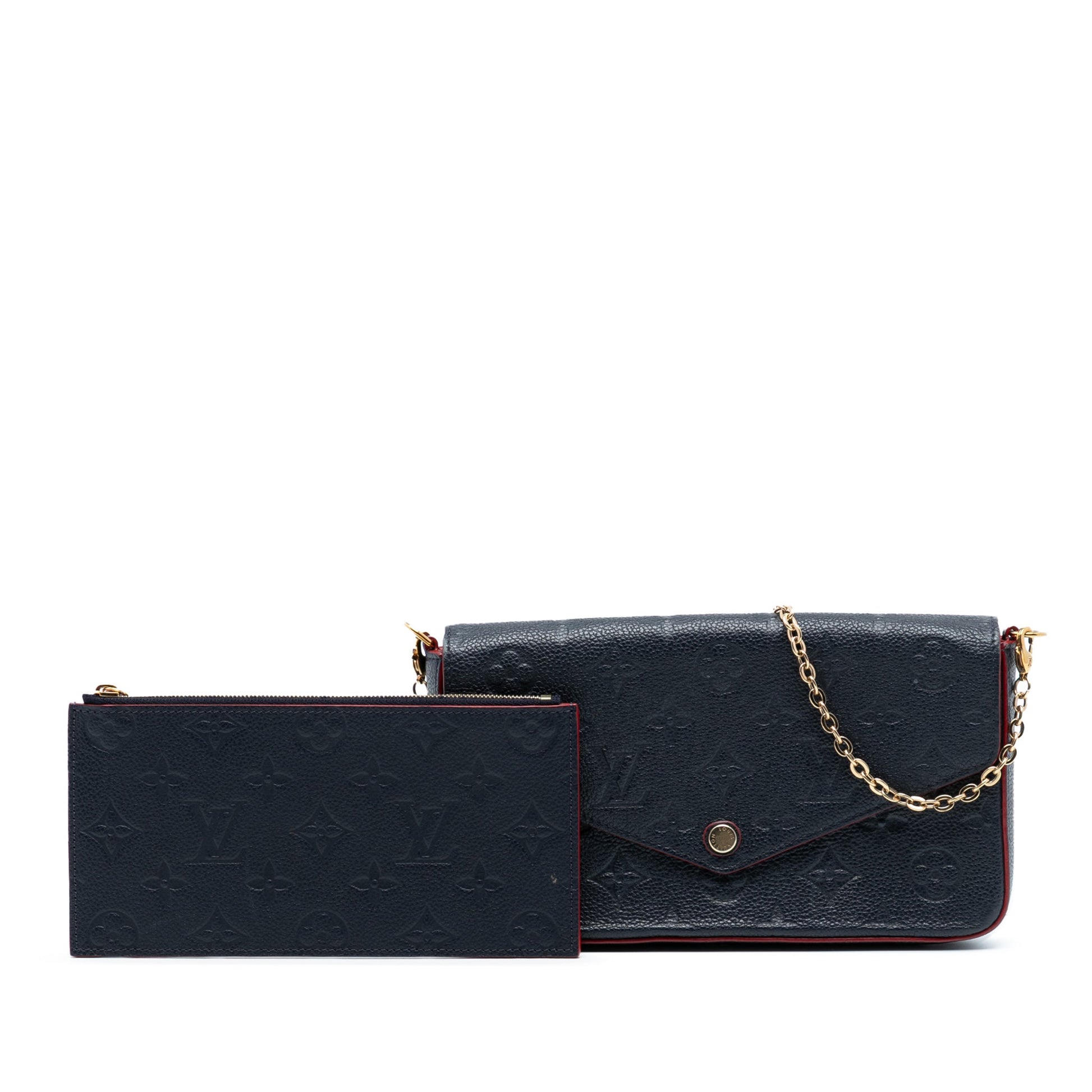 Second hand Louis Vuitton Felicie Canvas Pouch Clutch Monogram Empreinte - Tabita Bags