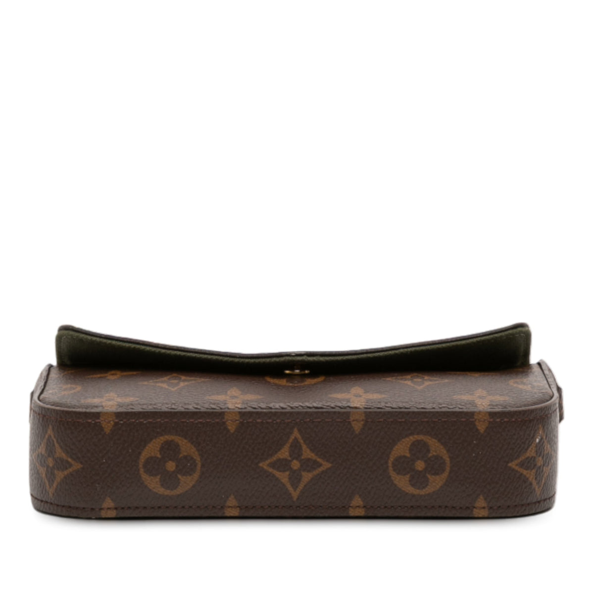 Second hand Louis Vuitton Felicie Canvas Strap And Go Pouch Clutch Monogram - Tabita Bags
