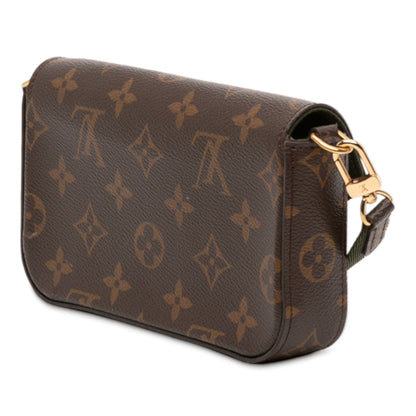 Second hand Louis Vuitton Felicie Canvas Strap And Go Pouch Clutch Monogram - Tabita Bags