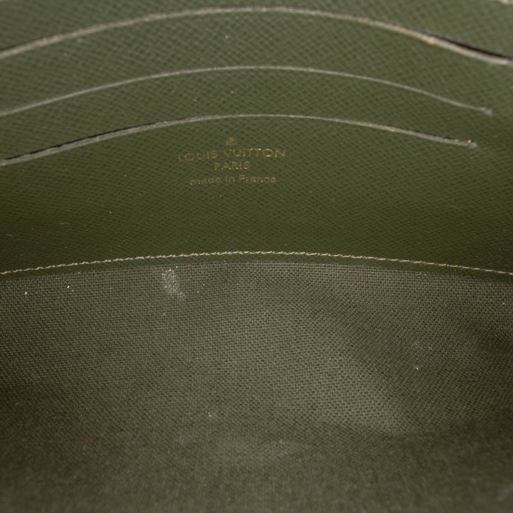 Second hand Louis Vuitton Felicie Canvas Strap And Go Pouch Clutch Monogram - Tabita Bags