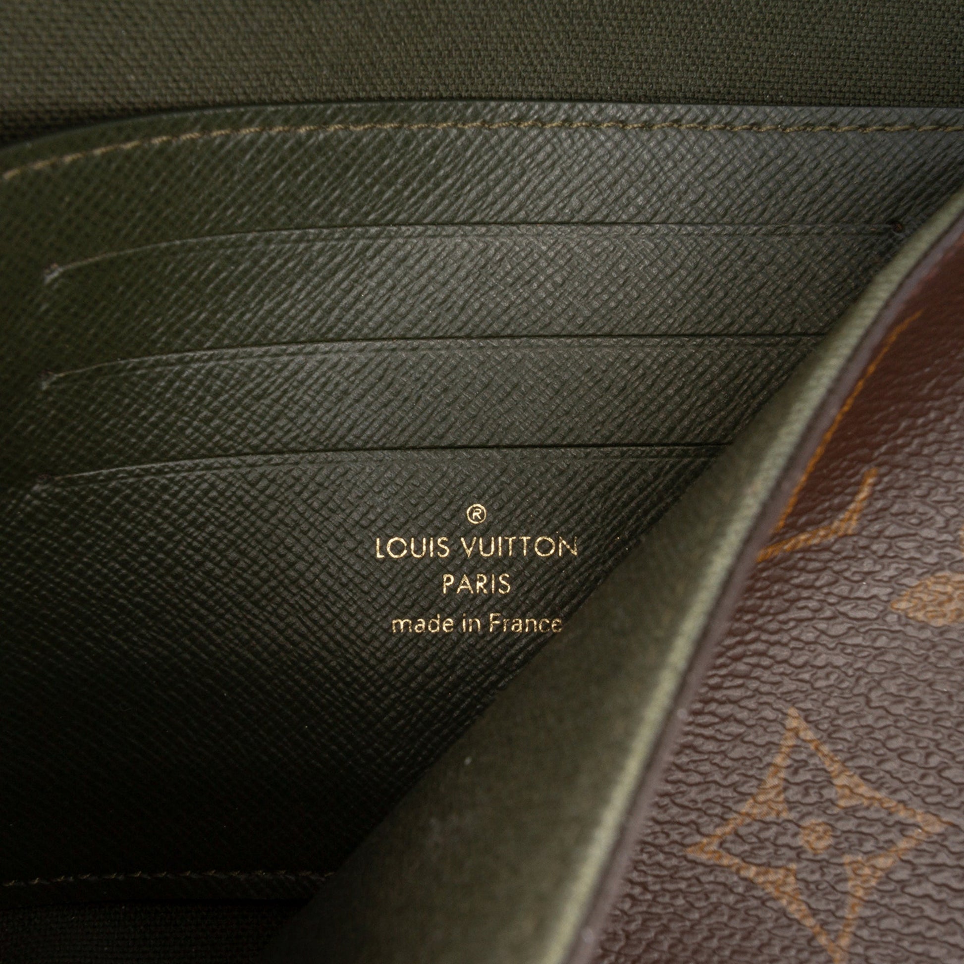 Second hand Louis Vuitton Felicie Canvas Strap And Go Pouch Clutch Monogram - Tabita Bags