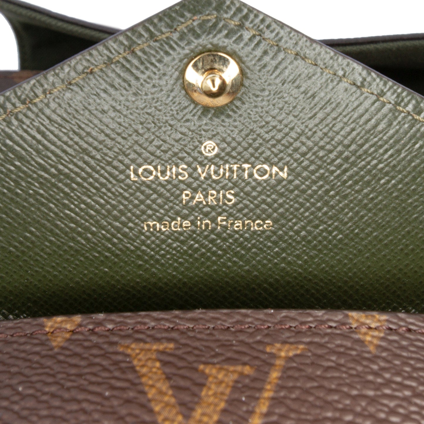 Second hand Louis Vuitton Felicie Canvas Strap And Go Pouch Clutch Monogram - Tabita Bags