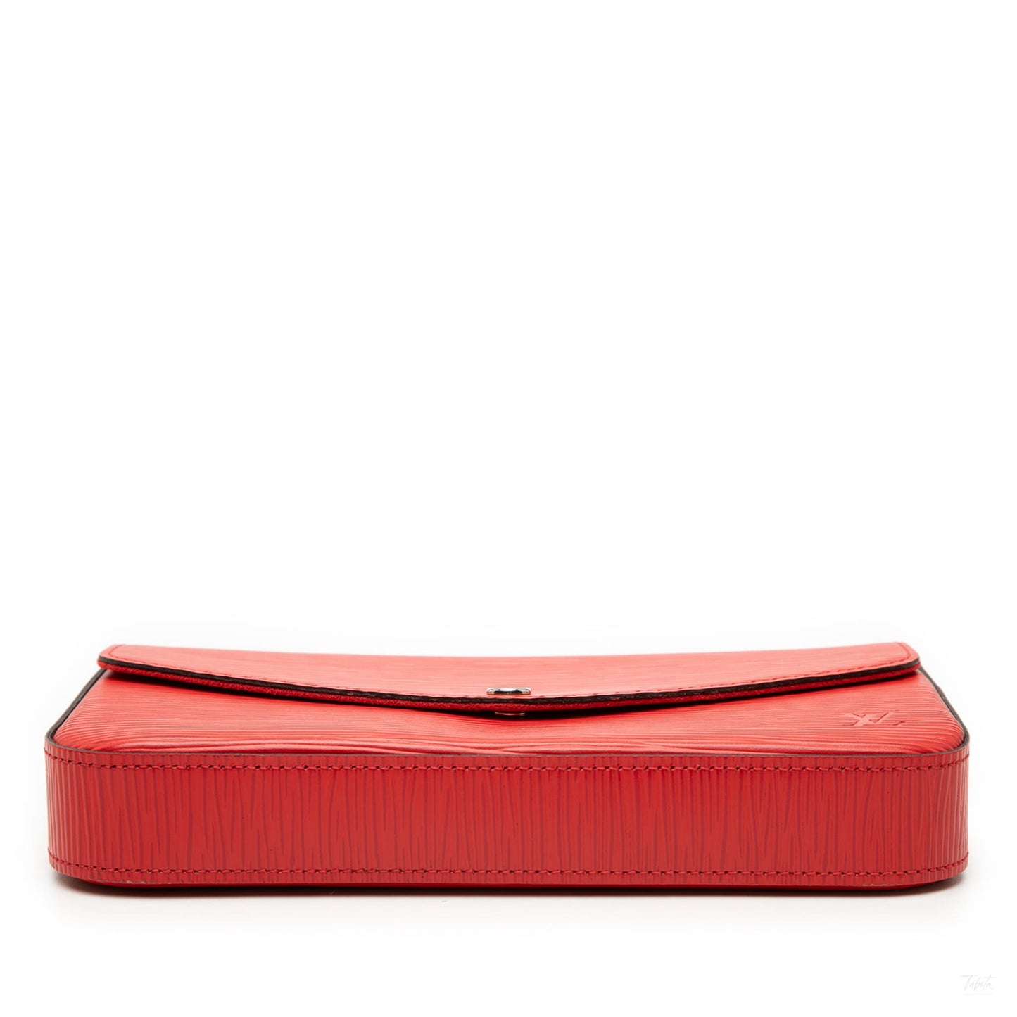 Second hand Louis Vuitton Felicie Epi Leather Pouch Clutch Red - Tabita Bags