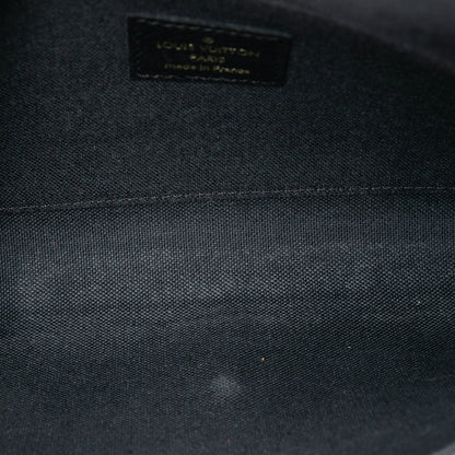 Second hand Louis Vuitton Felicie Leather Empreinte Pouch Clutch Black - Tabita Bags