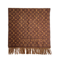 Second hand Louis Vuitton Game On Cashmere Reversible Scarve Monogram - Tabita Bags