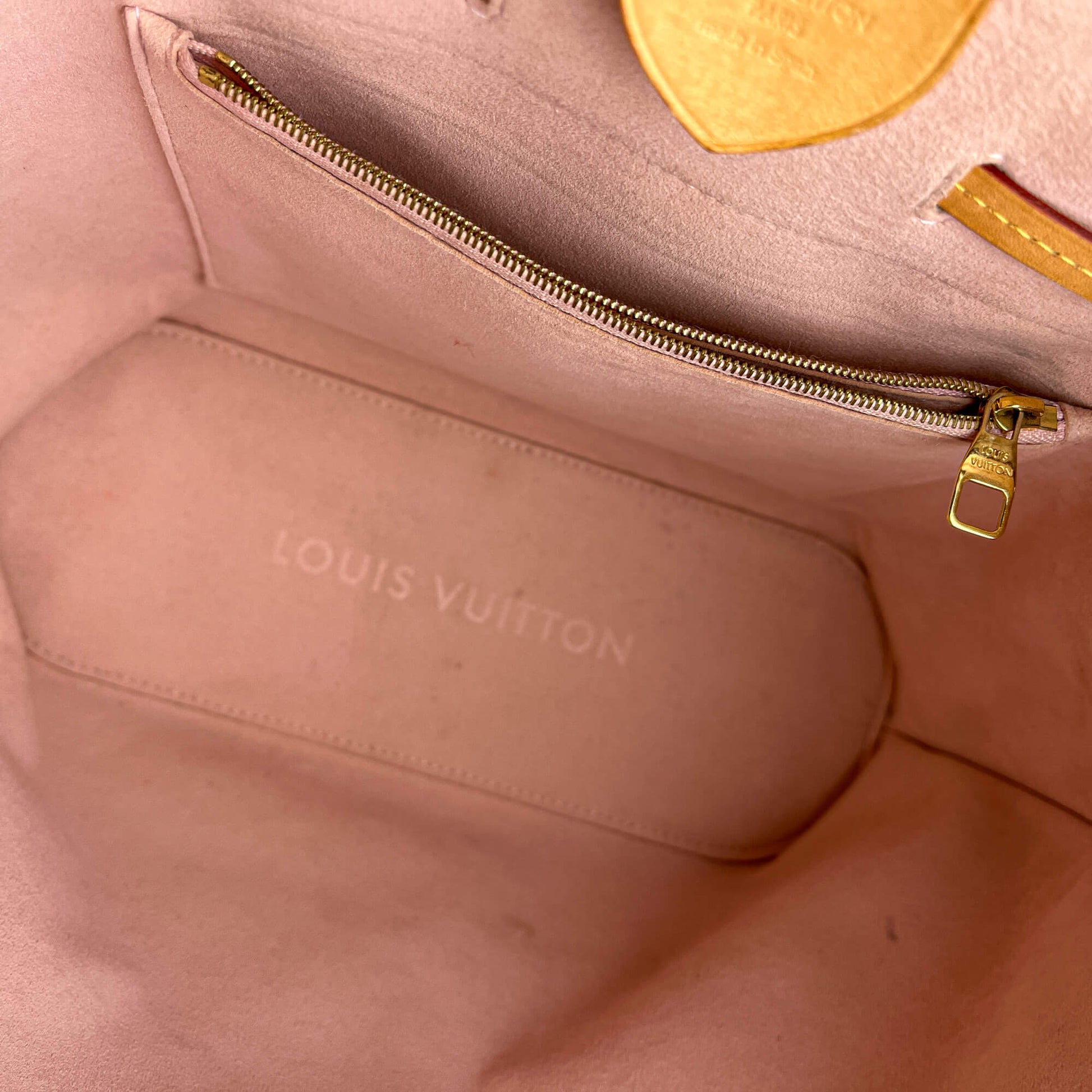 Second hand Louis Vuitton Girolata MM Canvas Tote Shoulder Bag Damier Azur - Tabita Bags