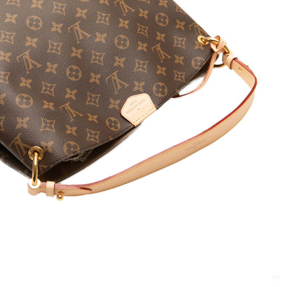 Second hand Louis Vuitton Graceful PM Canvas Shoulder Bag Monogram - Tabita Bags