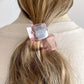 Second hand Louis Vuitton Hair Elastic Cubes Elastic & Metal Hair Accessory Pink - Tabita Bags