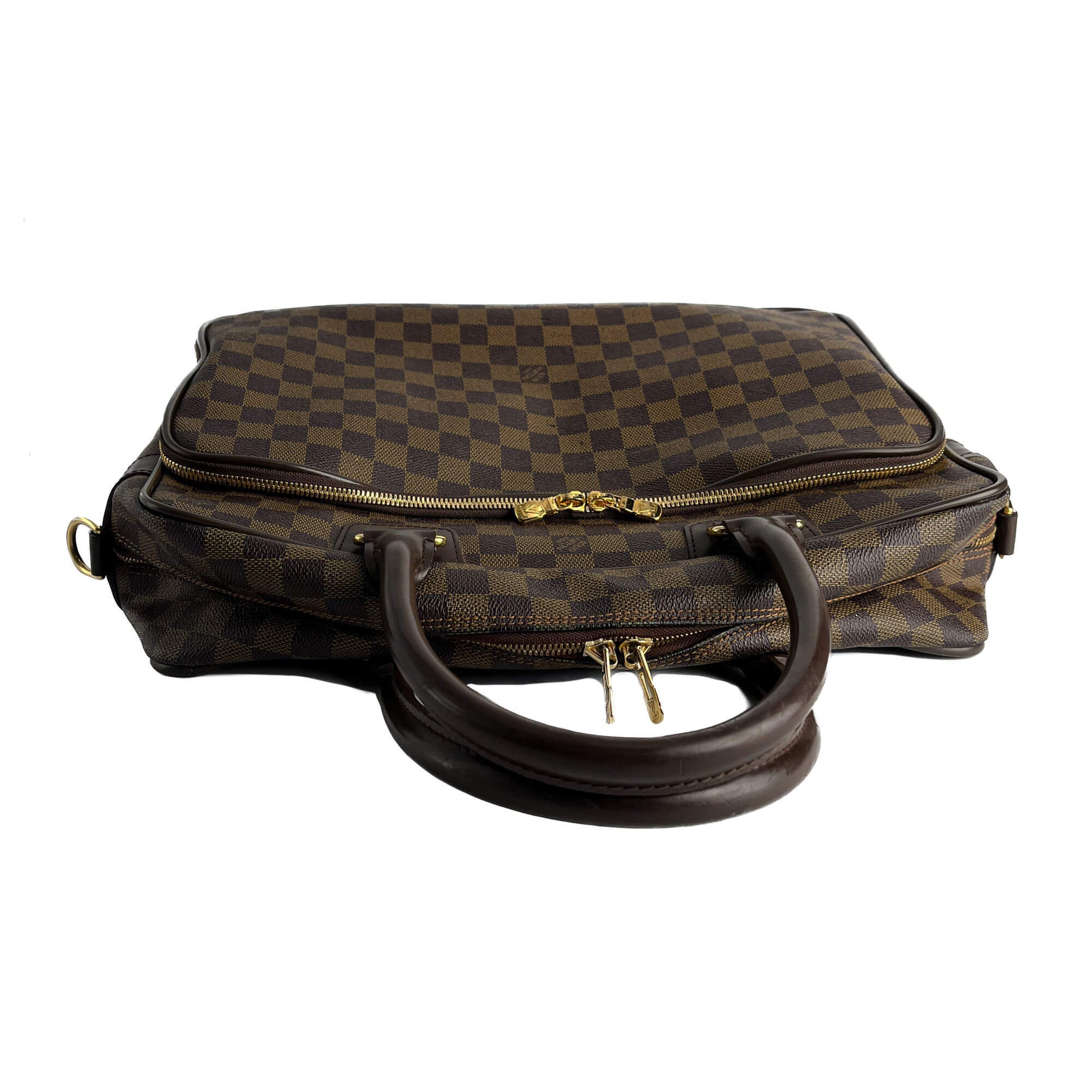 Second hand Louis Vuitton Ikar Canvas Business Shoulder Bag Damier Ebene - Tabita Bags