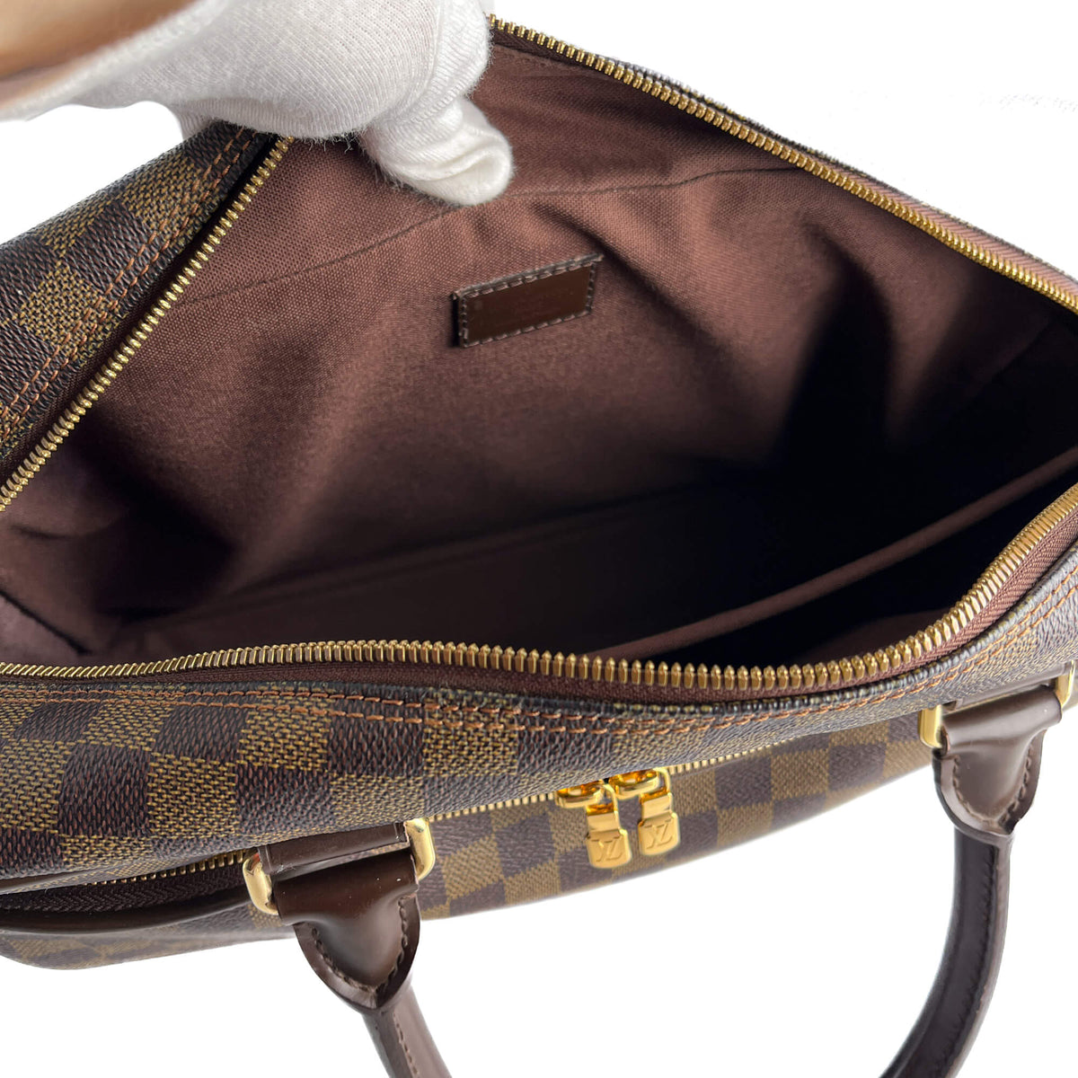 Second hand Louis Vuitton Ikar Canvas Business Shoulder Bag Damier Ebene - Tabita Bags