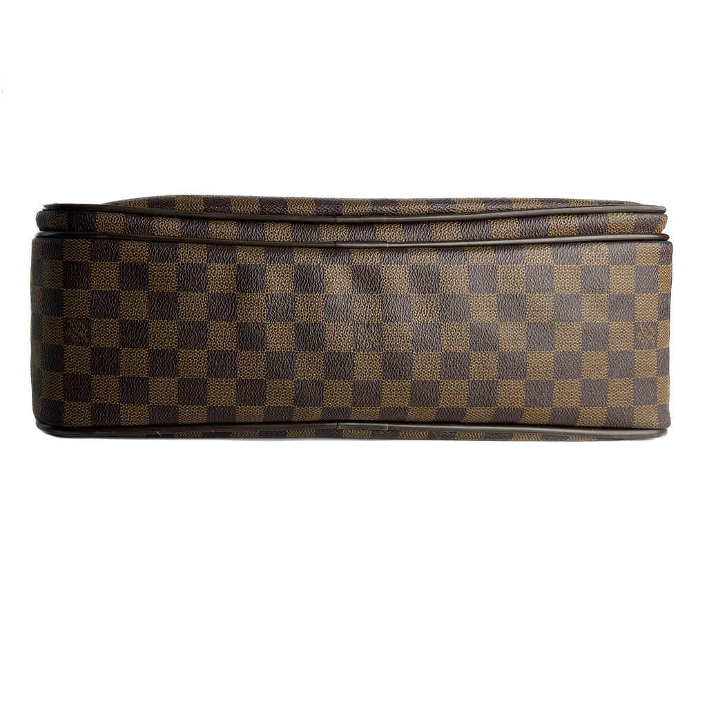 Second hand Louis Vuitton Ikar Canvas Business Shoulder Bag Damier Ebene - Tabita Bags